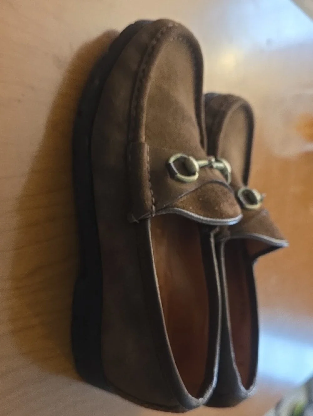 Gucci suede slip